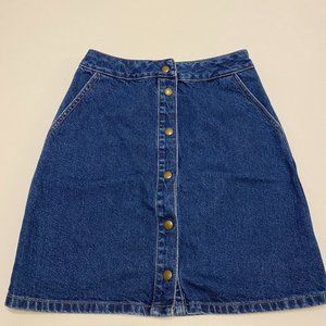 Denim Mini Skirt